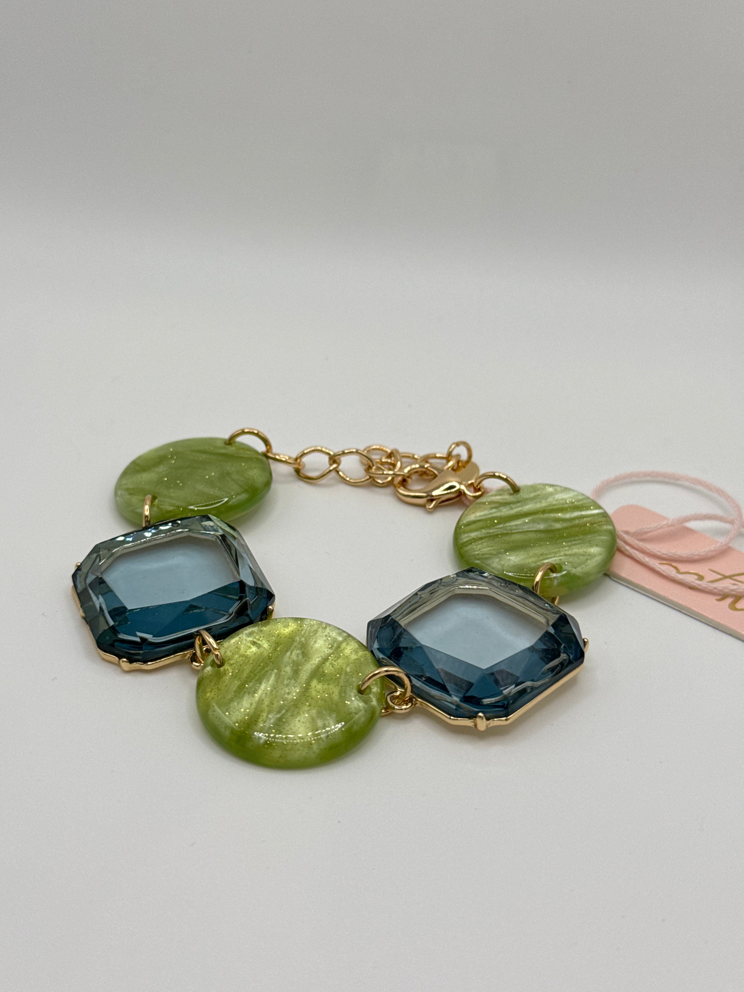 Bracciale Moschettone Verde