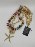 Collana multicolor stella