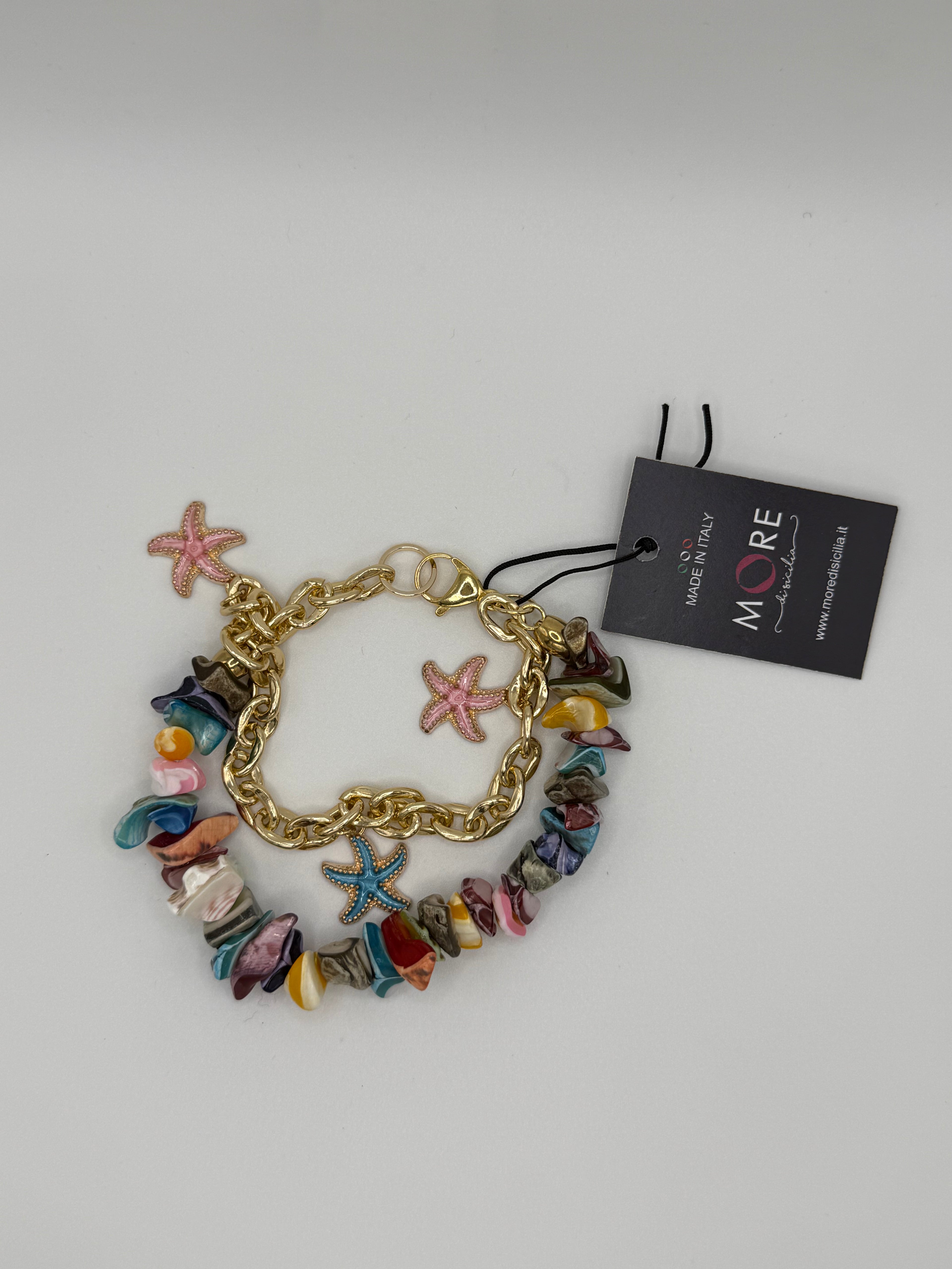 Bracciale multicolor stella