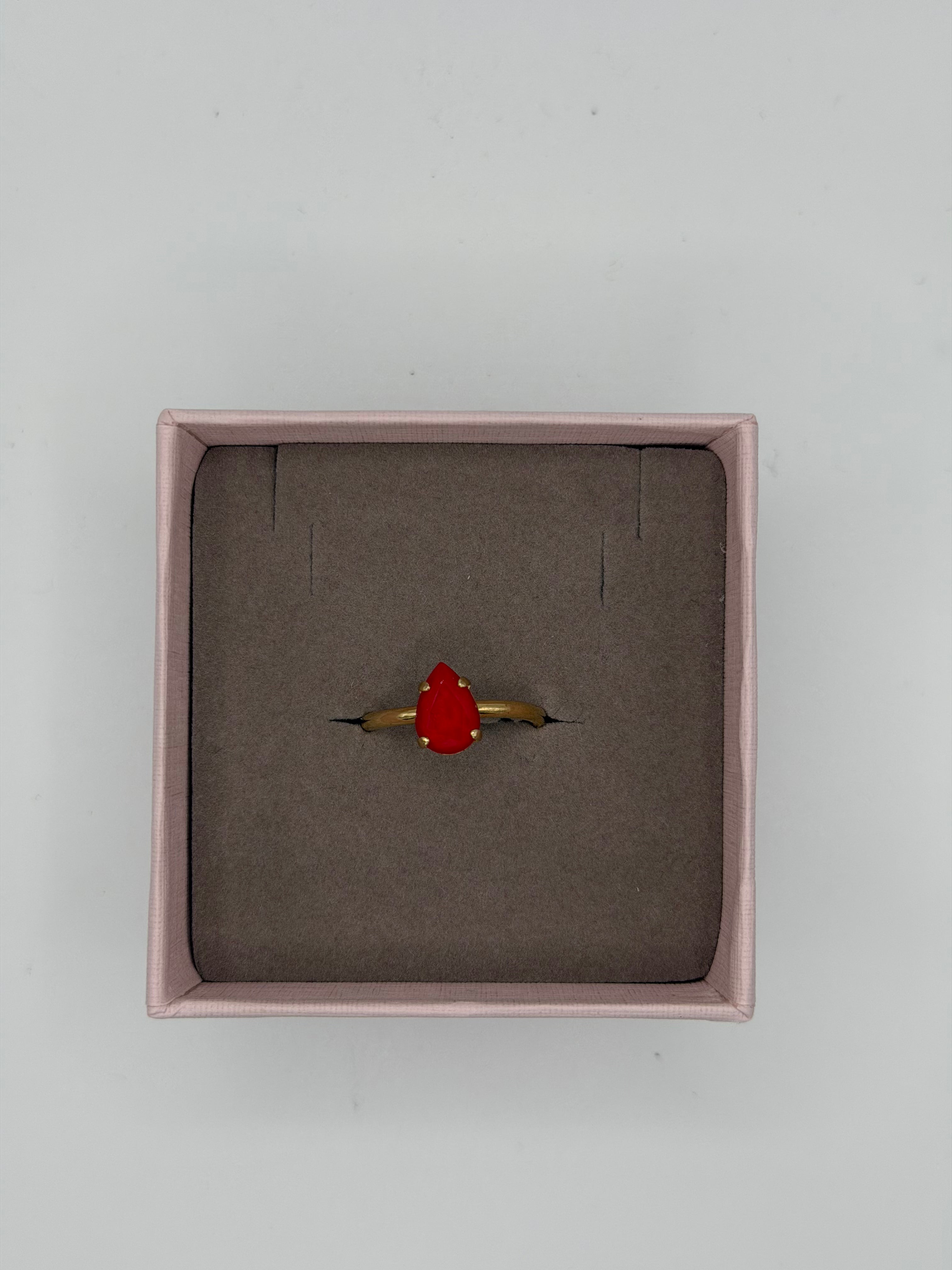Anello Goccia