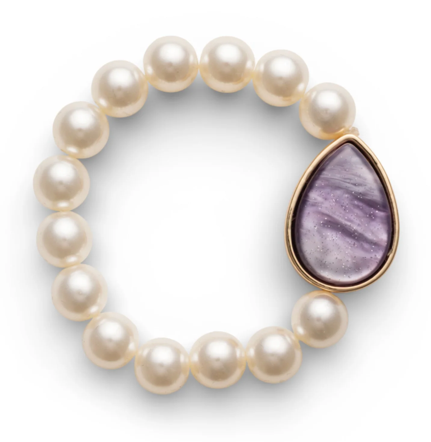 Bracciale Goccia Viola