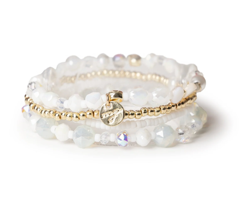 Bracciale Conchiglie Bianco