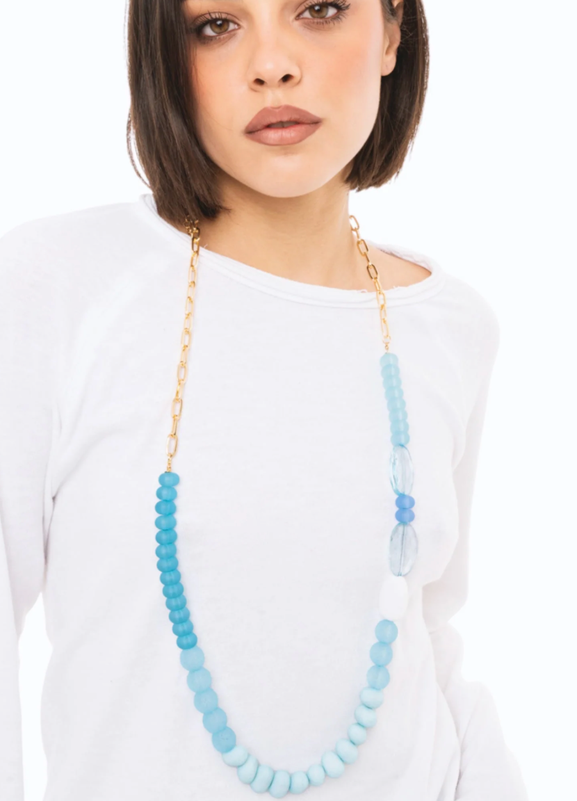 Collana Pietre Celeste
