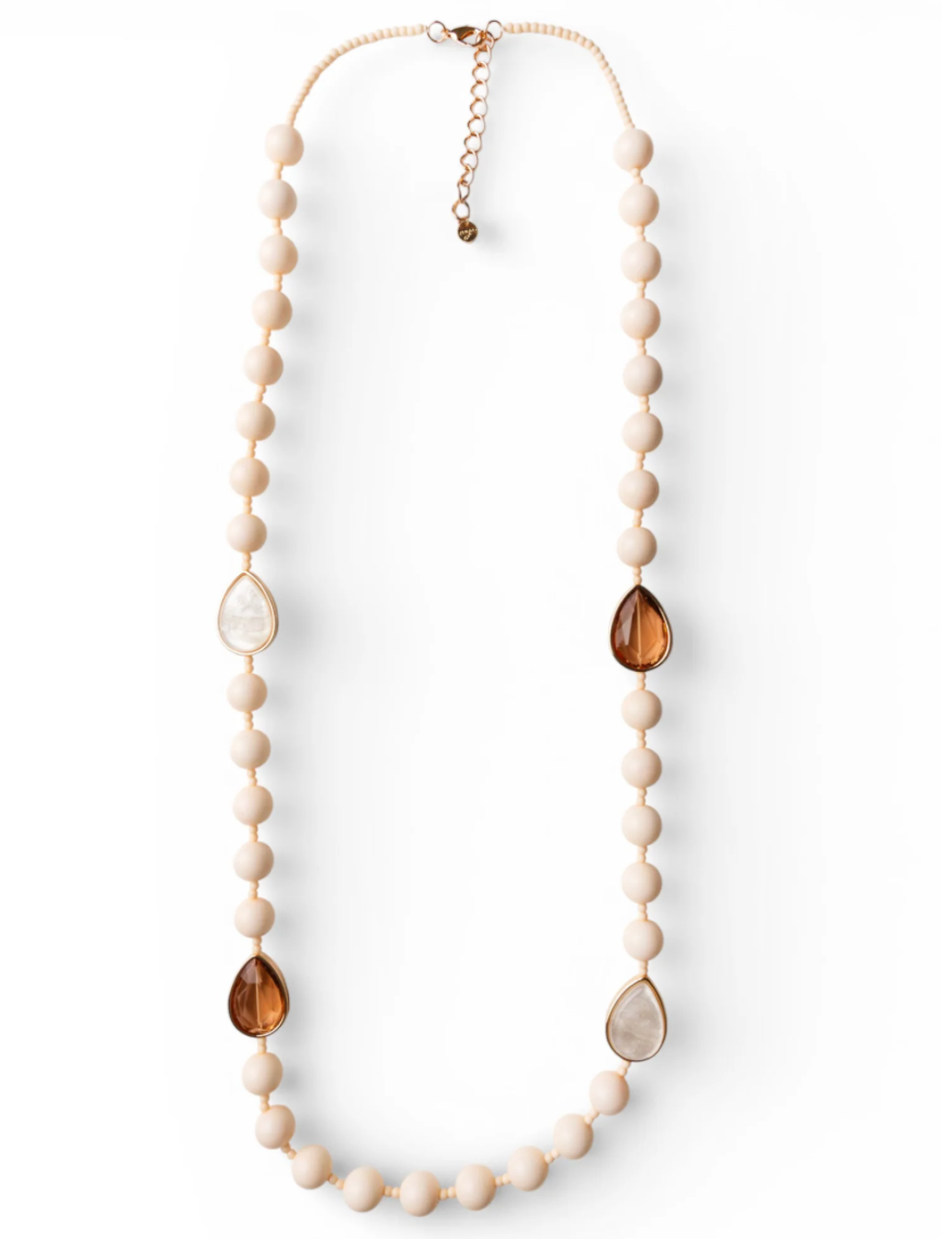 Collana Goccia Ambra
