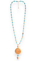 Collana Mandala Arancio