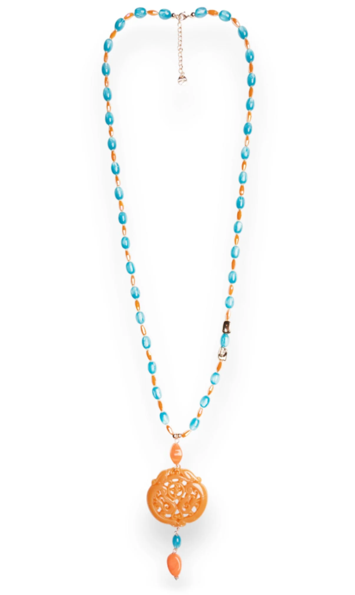 Collana Mandala Arancio