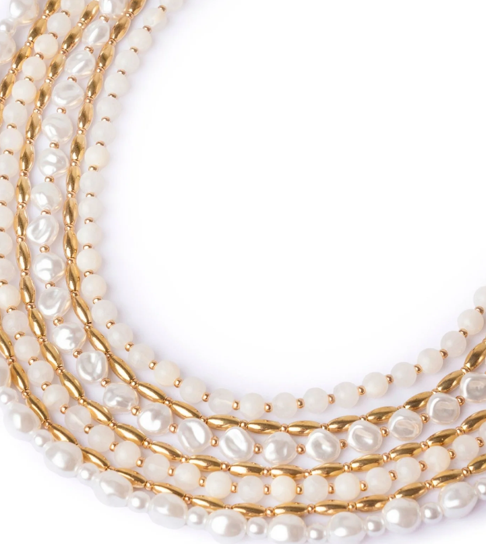 Collana Catena Bianco
