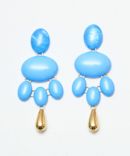 Orecchini Chandelier Cabochon